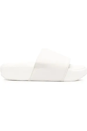 Y-3 Flip flops con plataforma y parche del logo