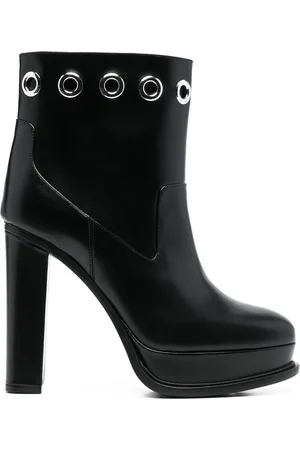 Alexander McQueen Botas con plataforma de 130mm