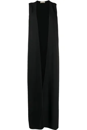 Elie saab Chaleco largo con diseño abierto