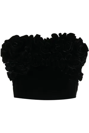 ERMANNO SCERVINO Top tipo corset estilo strapless