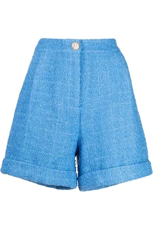 Edward Achour Paris Shorts de tweet anchos