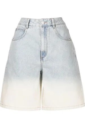 Izzue Shorts de mezclilla rectos