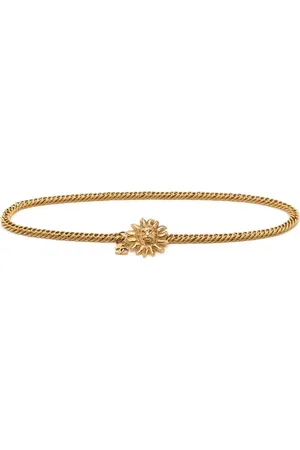 CHANEL Cinturón de cadena con dije de león 1990-2000