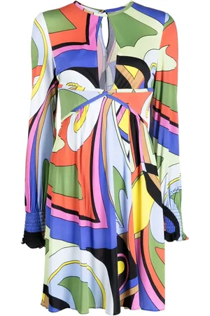 Moschino Vestido corto con estampado gráfico