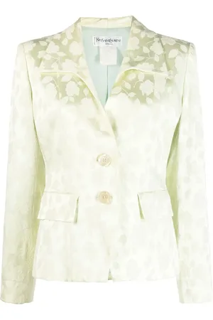 Saint Laurent Blazer con cuello clásico