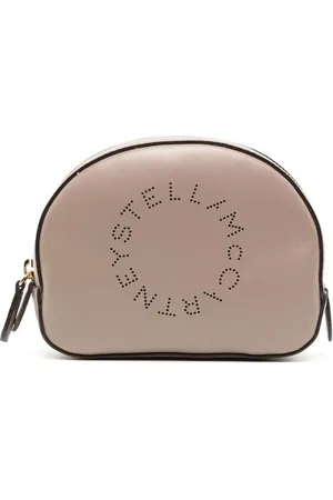 Stella McCartney Cosmetiquera con logo de aberturas y cierre
