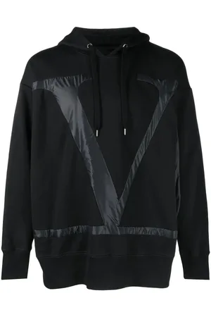 VALENTINO GARAVANI Hoodie con cordones y detalles del logo