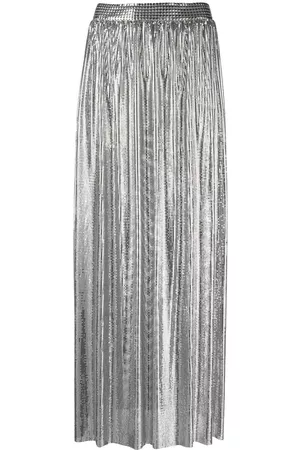 Las mejores ofertas en Faldas para mujer a rayas de plata