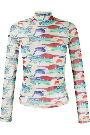 HENRIK VIBSKOV Blusa con estampado gráfico