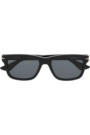 Montblanc Lentes de sol con armazón cuadrada