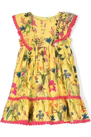 PATACHOU Vestido acampanado con estampado floral
