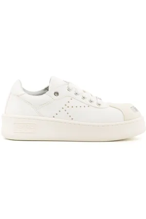 Kenzo Tenis bajos con puntera en contraste