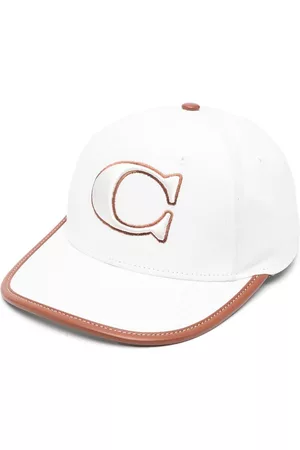 Coach Logo-embroidered cotton cap