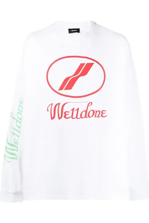 We11 Done Playera con logo estampado