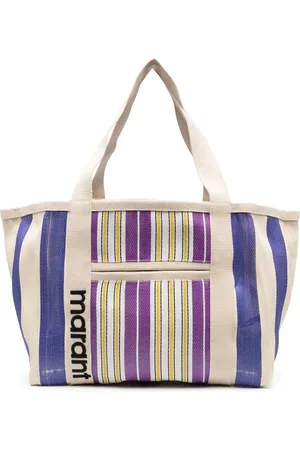 Isabel Marant Tote con motivo de rayas