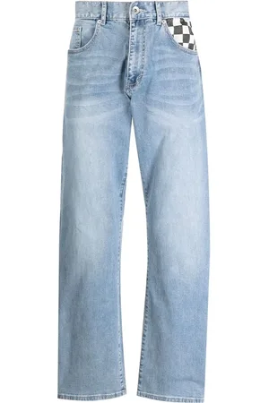 FIVE CM Jeans rectos con tiro medio