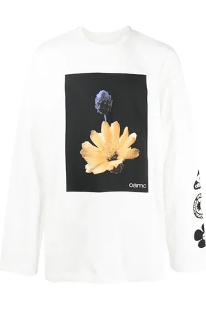 OAMC Playera manga larga con estampado gráfico