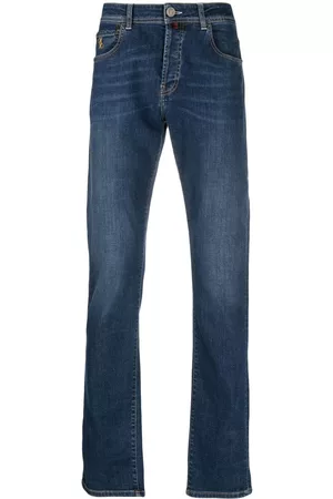 BILLIONAIRE Jeans rectos con parche del logo