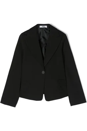 Msgm Blazer con parche del logo