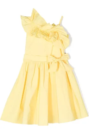 Msgm Vestido acampanado con volantes