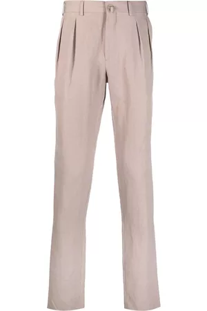 CANALI Pantalones chinos con detalle de pinzas