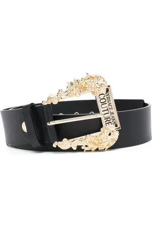 VERSACE Cinturón con hebilla del logo