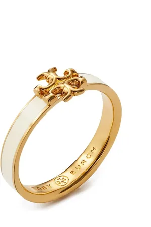 Tory Burch Anillo Kira con esmalte