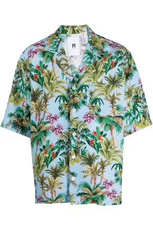 PT Torino Camisa estampada manga corta