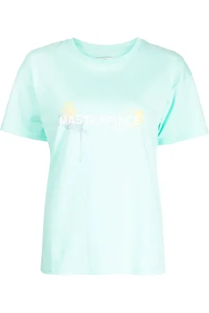 Musium Div. Playera con eslogan estampado