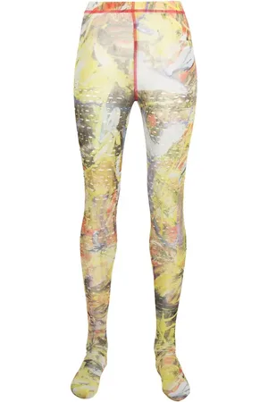 Diesel Leggins con estampado abstracto