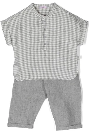 Il gufo Set de pantalones de lino