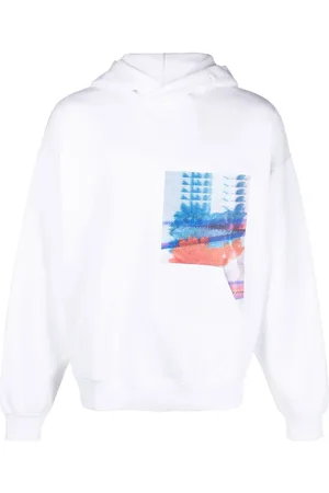 Calvin Klein Hoodie con estampado floral