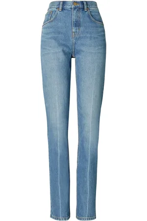 Tory Burch Jeans rectos con tiro medio