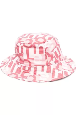 Moncler Sombreros - Monogram-print bucket hat