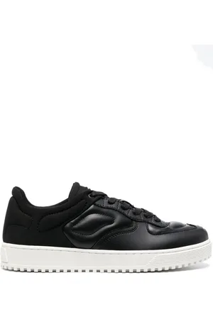 Emporio Armani Tenis capitonados con agujetas