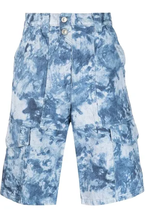 Isabel Marant Bermudas cargo con efecto lavado