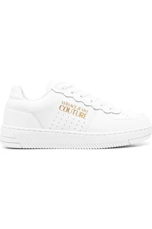 VERSACE Tenis con logo estampado