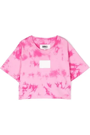 Maison Margiela Playera con estampado tie dye