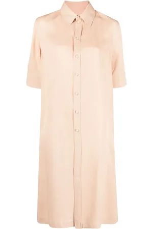 Jil Sander Vestido camisero midi