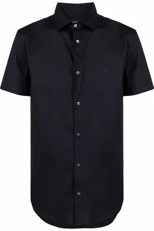 Emporio Armani Camisa con logo bordado