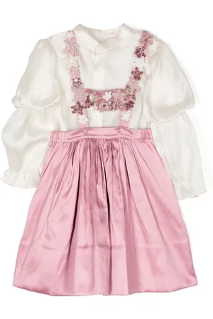 SHATHA ESSA Vestido corto con detalle de estrellas