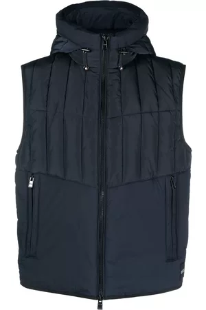 HUGO BOSS Hombre Abrigos y Chamarras - Padded hooded gilet