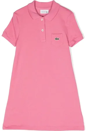 Lacoste Vestido con parche del logo