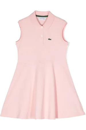 Lacoste Vestido sin mangas con parche del logo