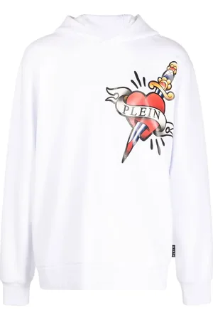 Philipp Plein Hoodie con motivo Love
