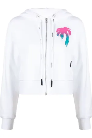 Palm Angels Hoodie con logo estampado