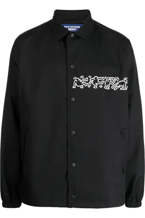 JUNYA WATANABE Sobrecamisa con mangas estampadas