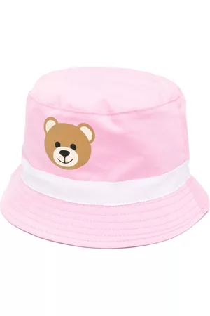 Moschino Sombreros - Teddy Bear-print bucket hat