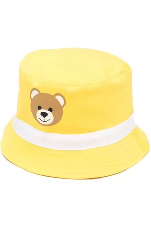 Moschino Sombreros - Teddy Bear-print bucket hat