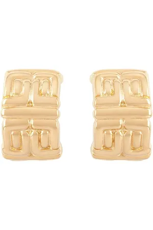 Givenchy Aretes de clip con motivo 4G 1980
